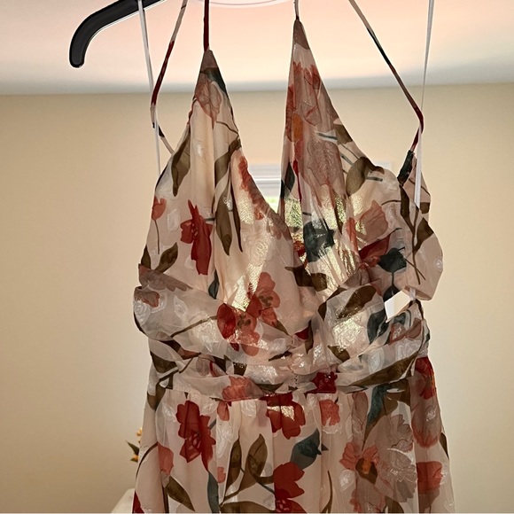 ASTR THE LABEL Cream floral dress M - Picture 8 of 10